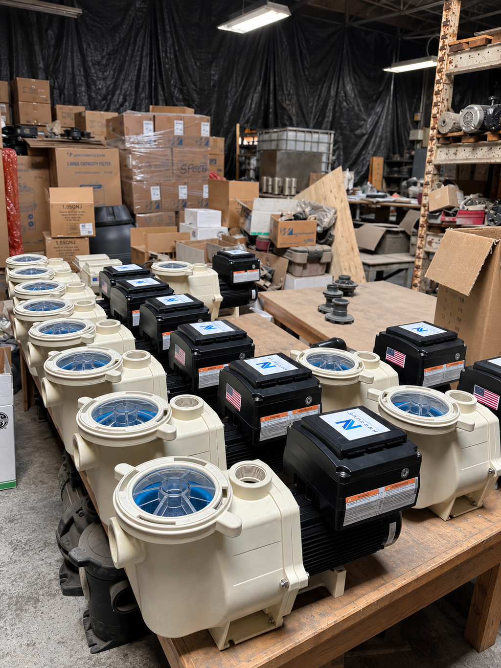 Neptune 1.65 THP Variable-Speed Motor on WhisperFlo® Body